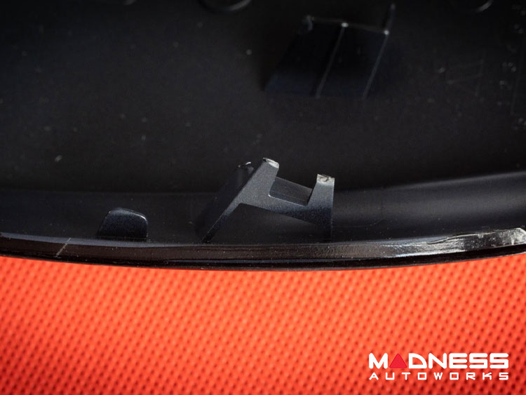 Alfa Romeo Giulia Mirror Covers - Carbon Fiber - Full Replacements - Forged Carbon - Feroce Carbon - w/ Factory Clips